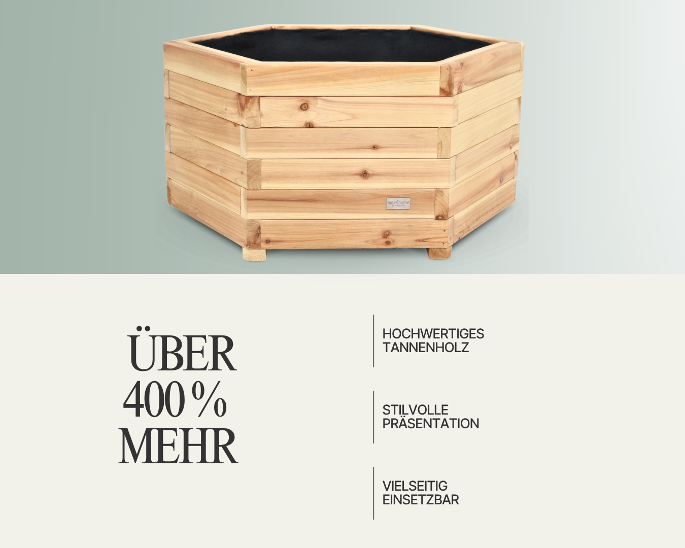 406 % mehr verkauft als im Vorjahr