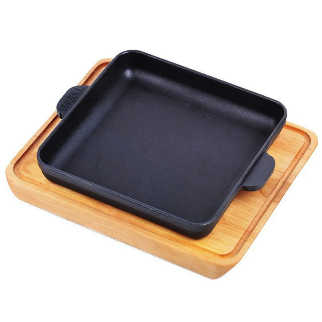 Servierpfanne aus Gusseisen