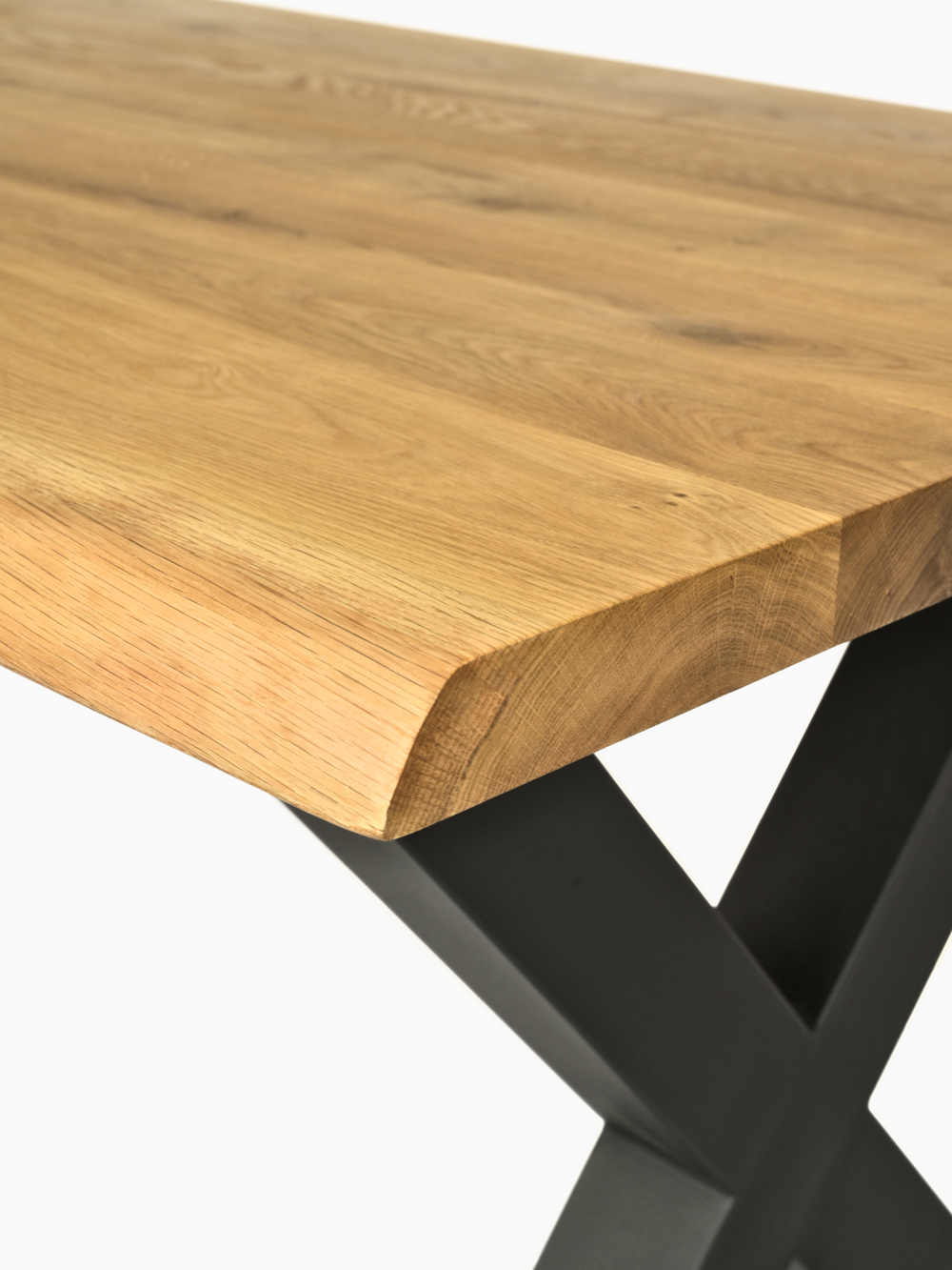 Tischplatte 100cm x 70cm mit Baumkante