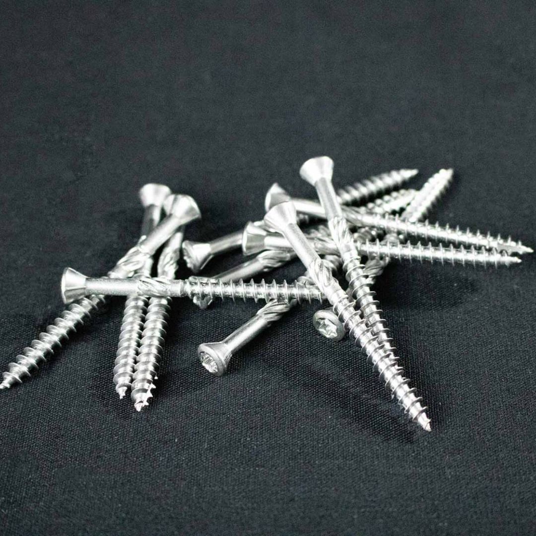 100 Stück Terrassenschrauben aus Edelstahl 5x60 mit Torx Kopf