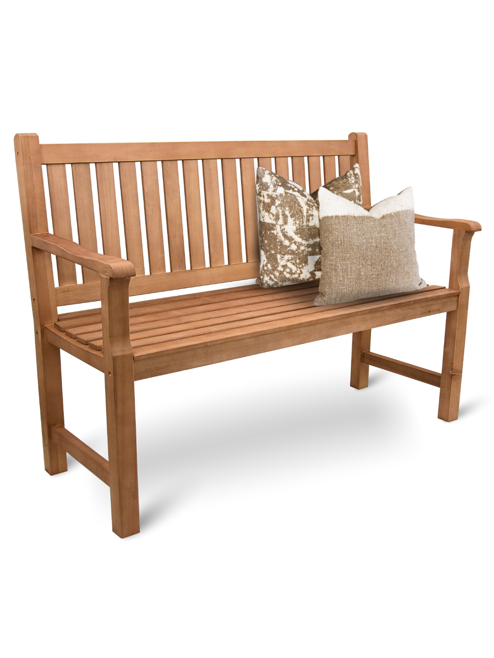 Gartenbank aus Holz 120cm