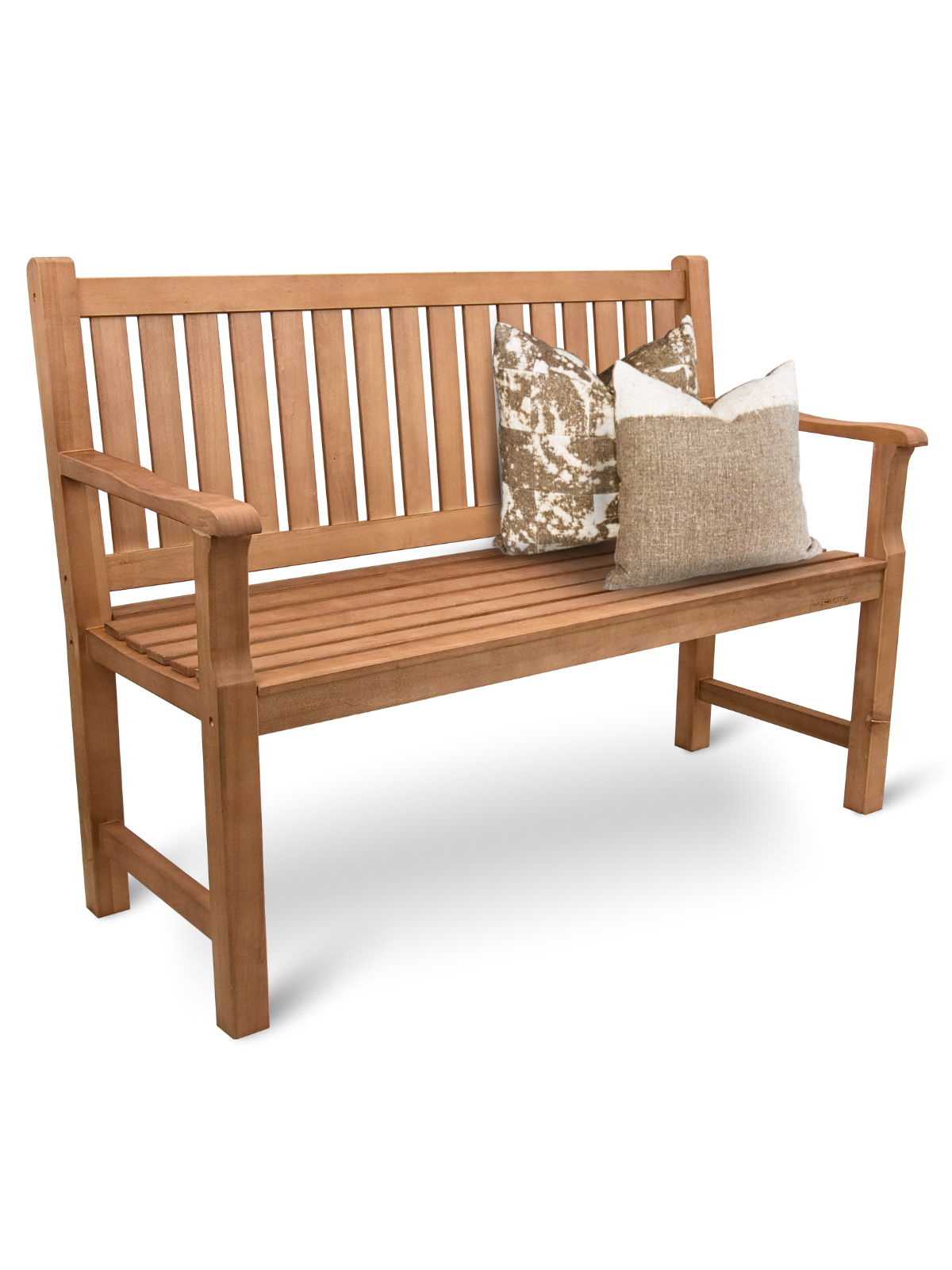 Gartenbank aus Holz 120cm