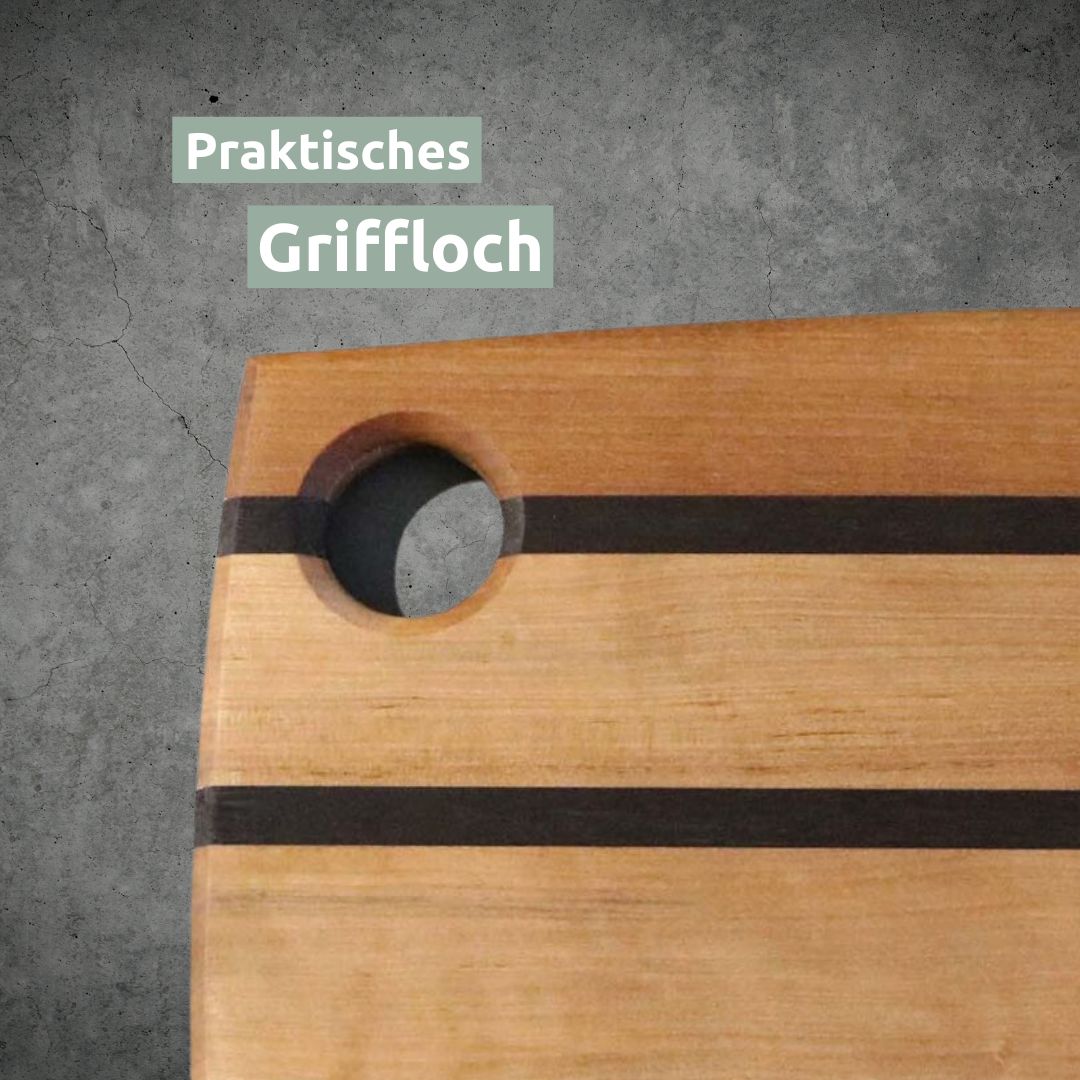 Küchenbrett | Schneidbrett aus Birke | Handarbeit