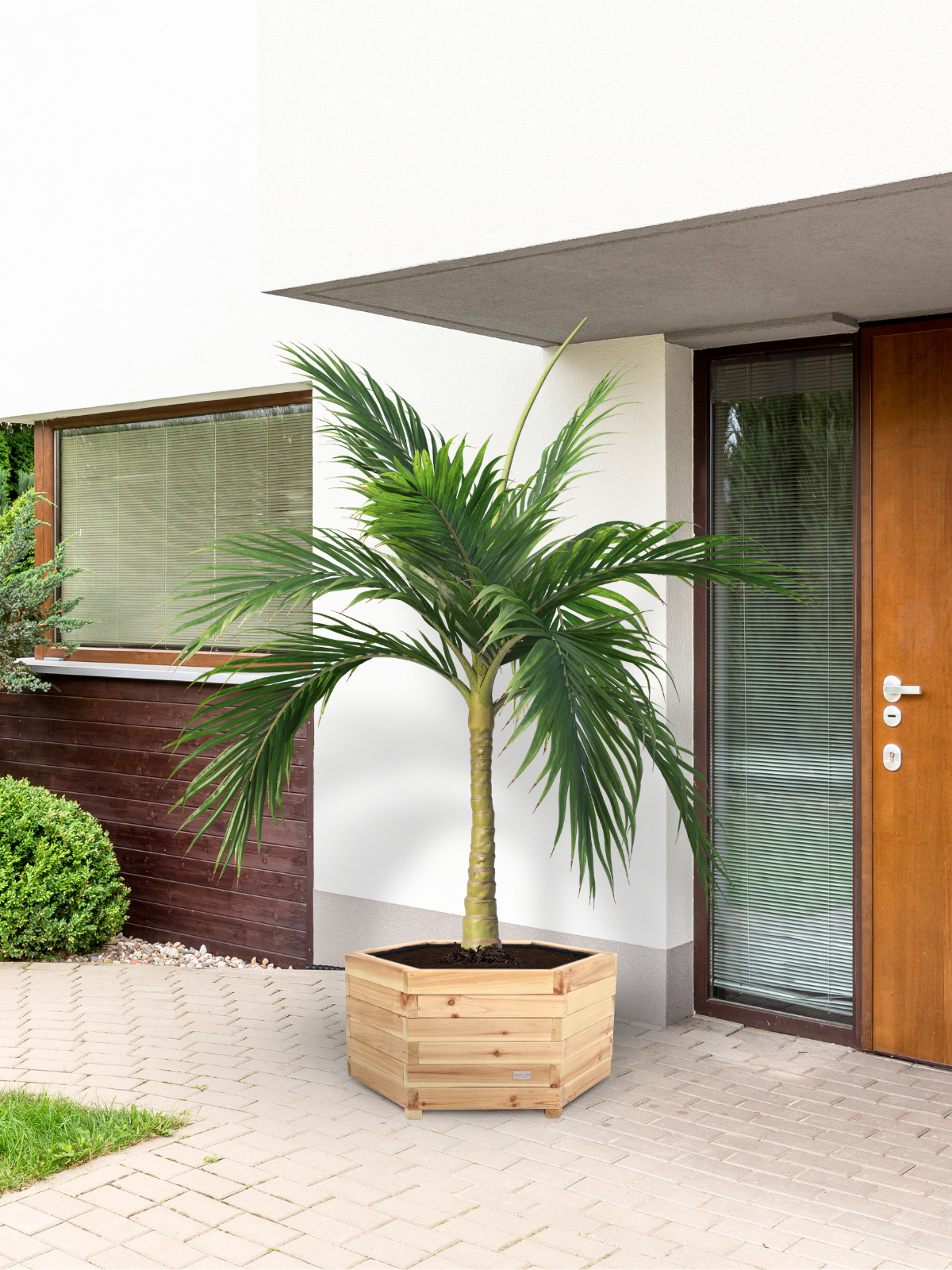 3er Set Outdoor Pflanzenkübel