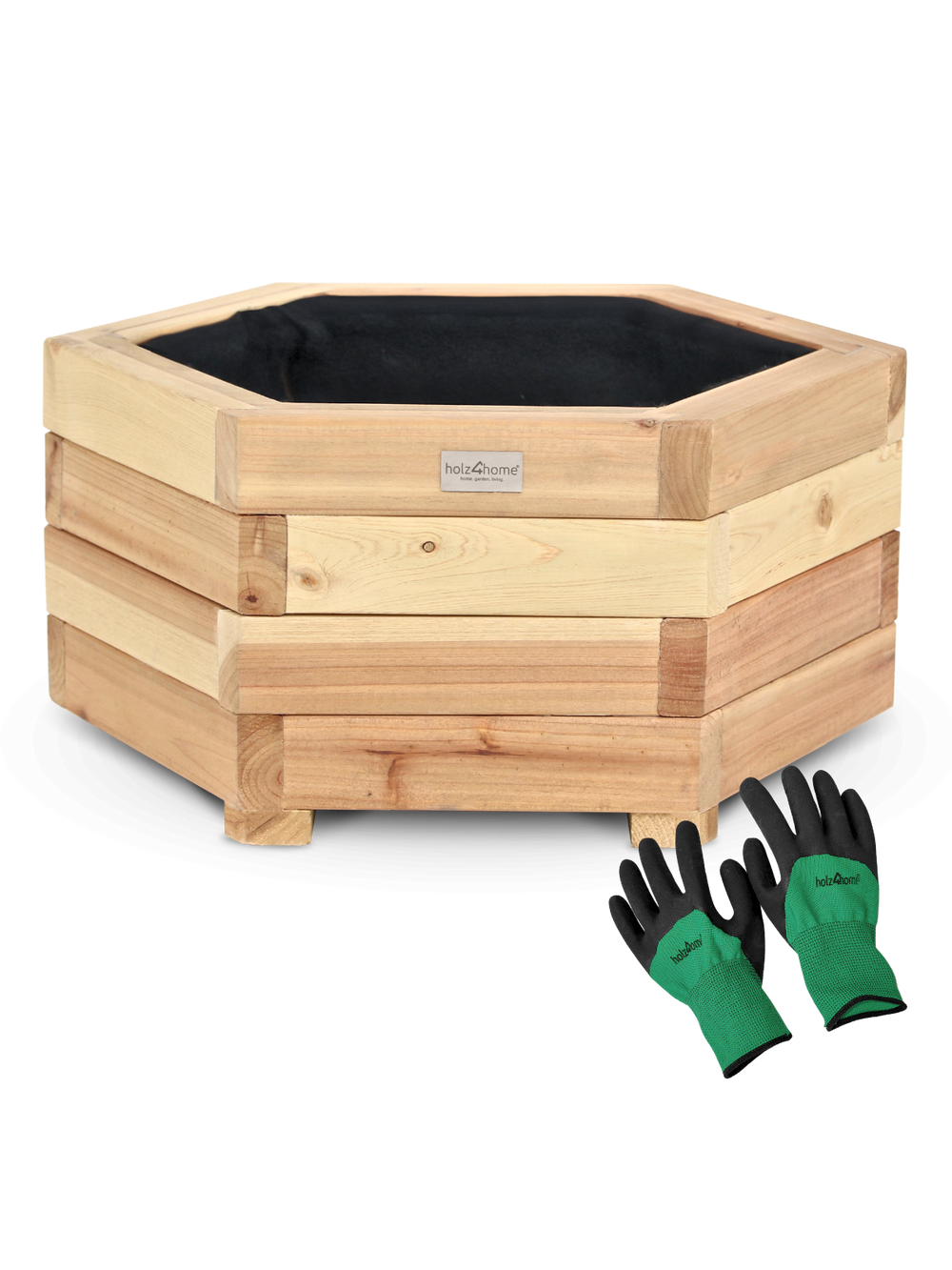 Outdoor Pflanzenkübel 6-eckig Größe S