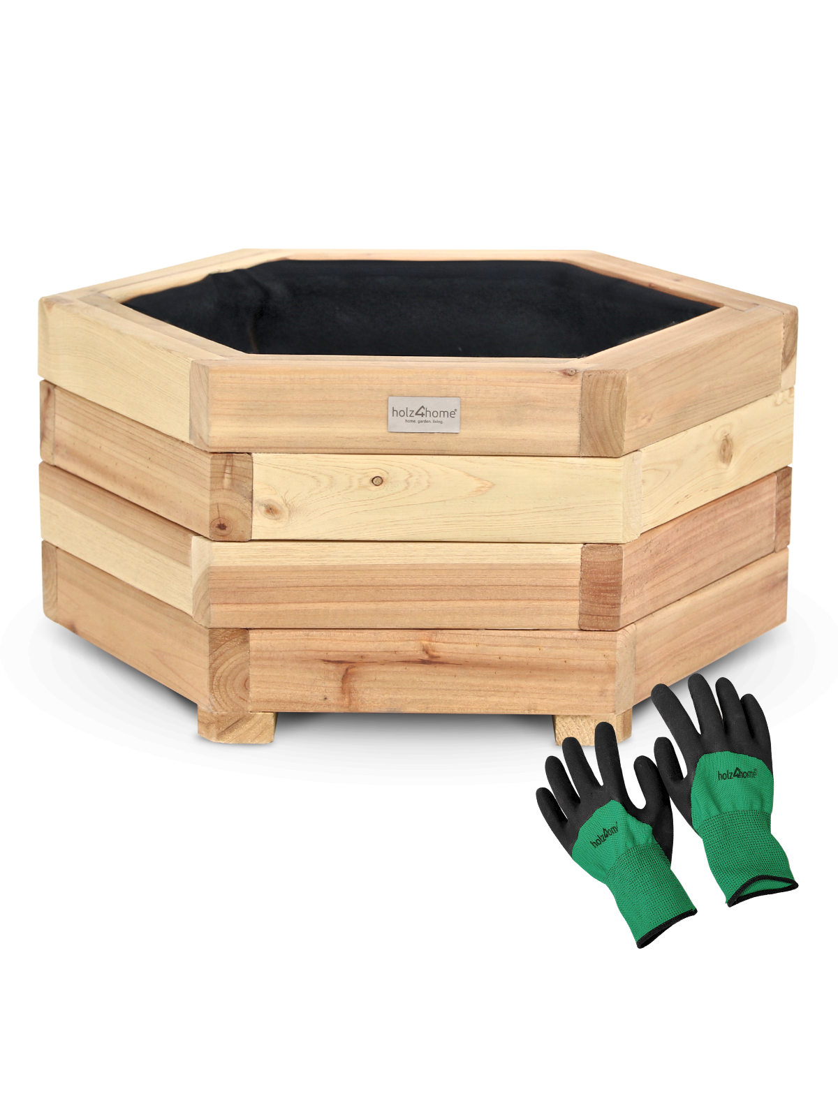 Outdoor Pflanzenkübel 6-eckig Größe S