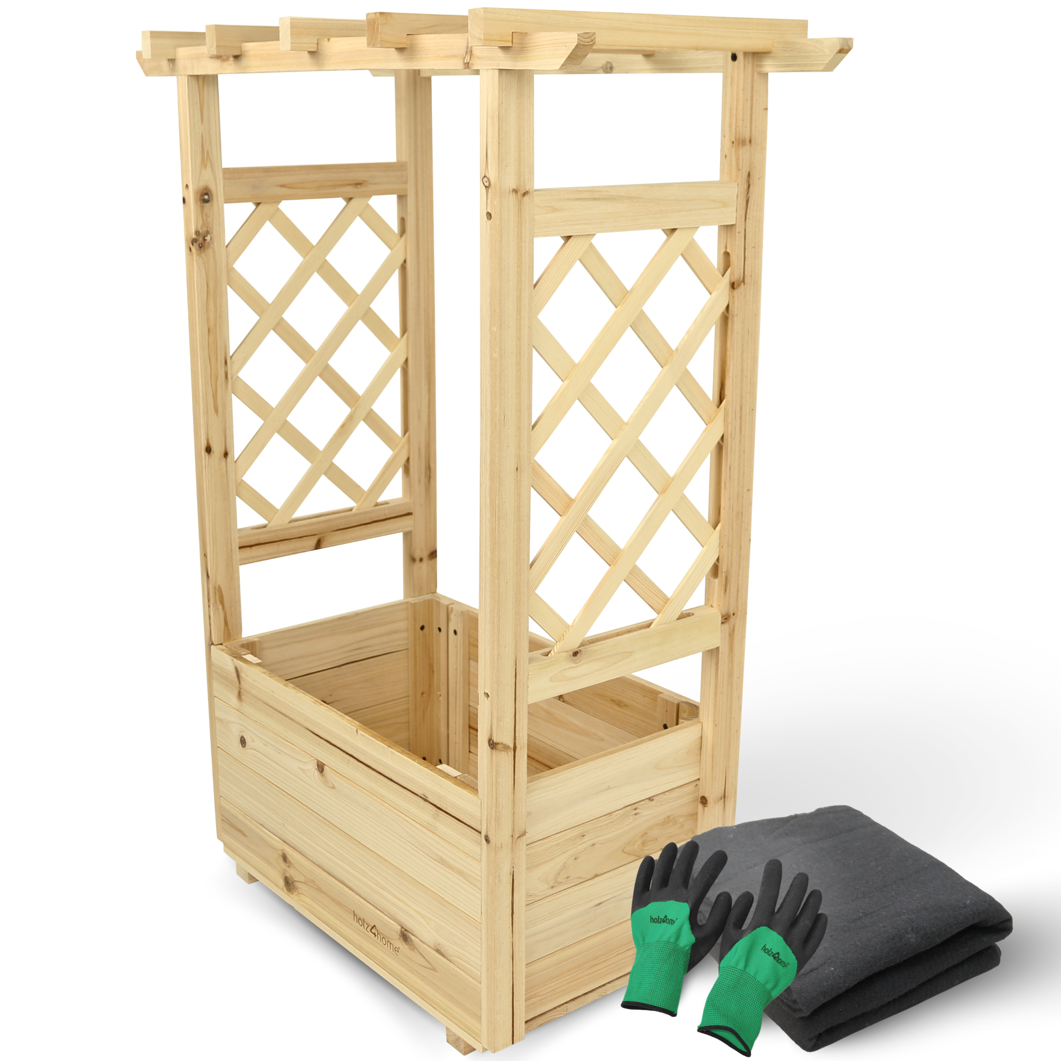 Pflanzkasten mit Dach S