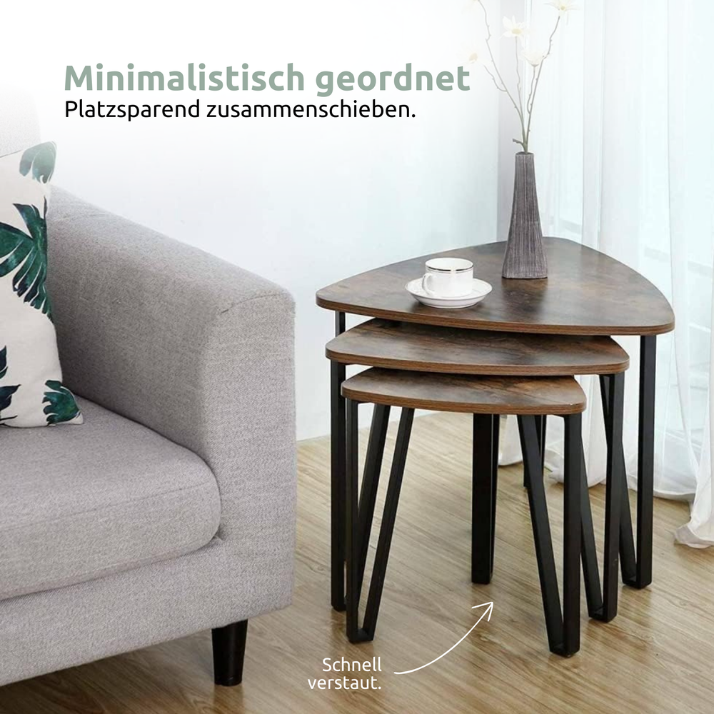 Beistelltisch "Radon" 3er-Set