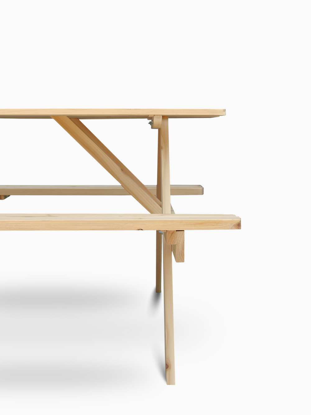 Outdoor Picknickbank aus Tannenholz H4H352