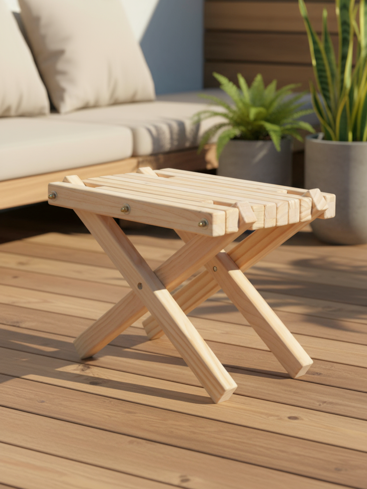 Skandinavischer Tisch aus Kiefer