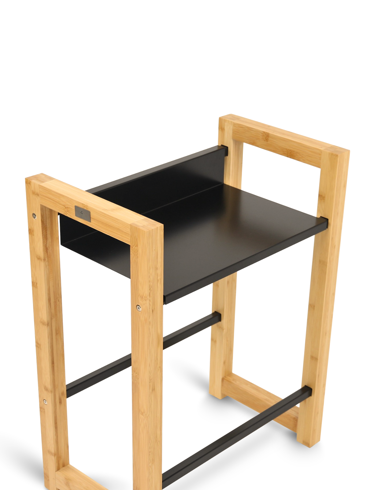 Getränkekistenregal Ablage Schwarz