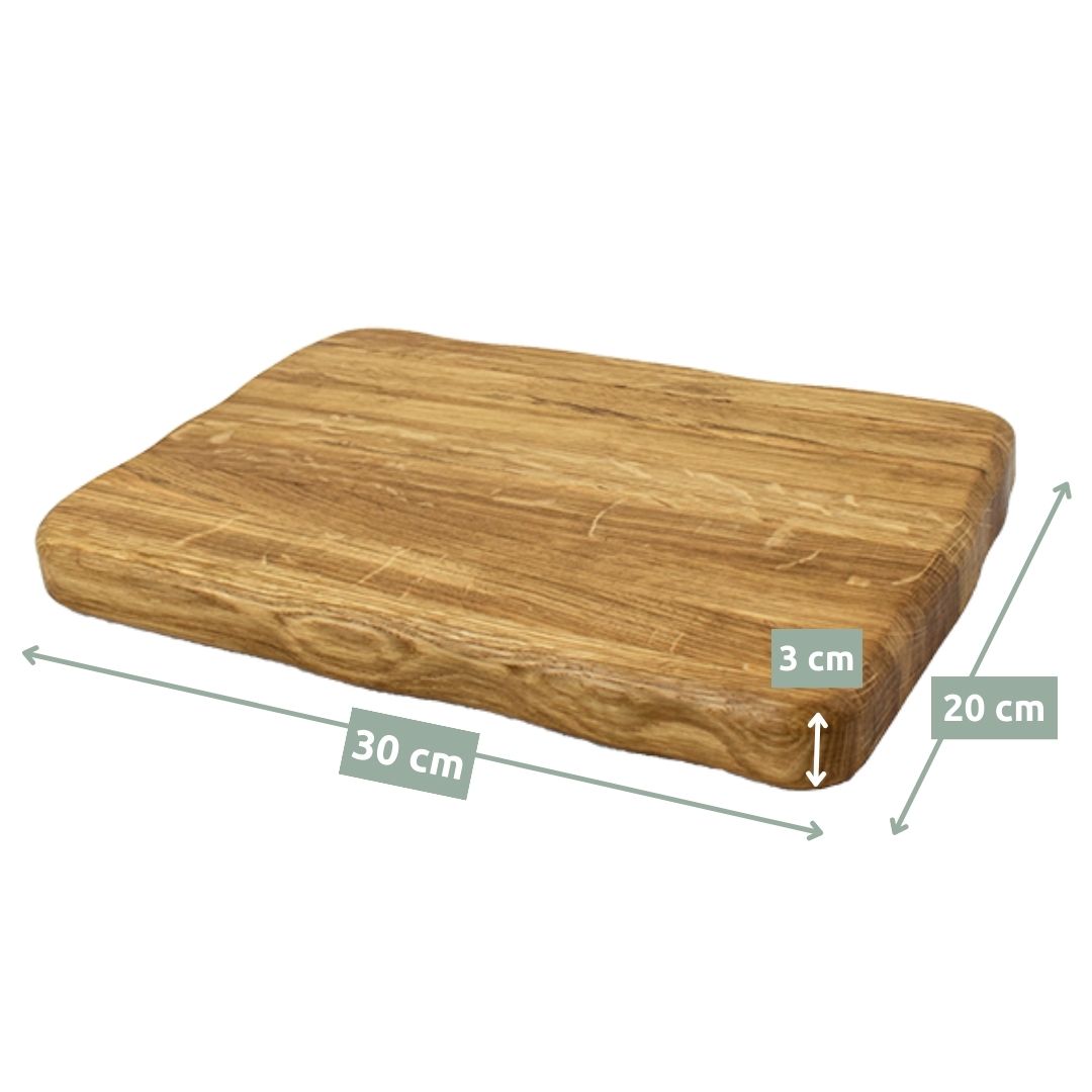 La Madera Schneidebrett Basic aus Eiche von holz4home®