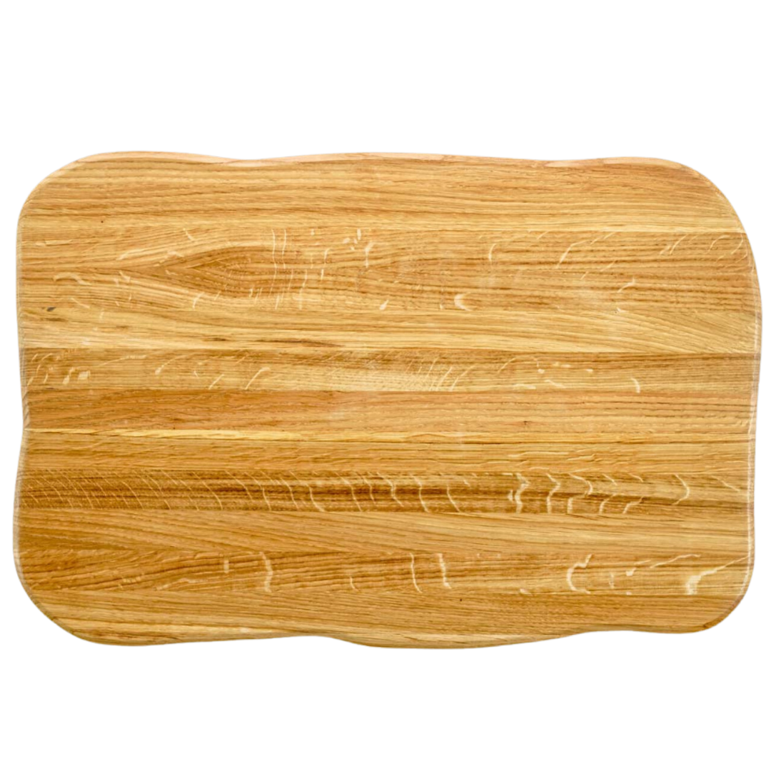 La Madera Schneidebrett Premium aus Eiche | Steakbrett | Küchenbrett von holz4home®