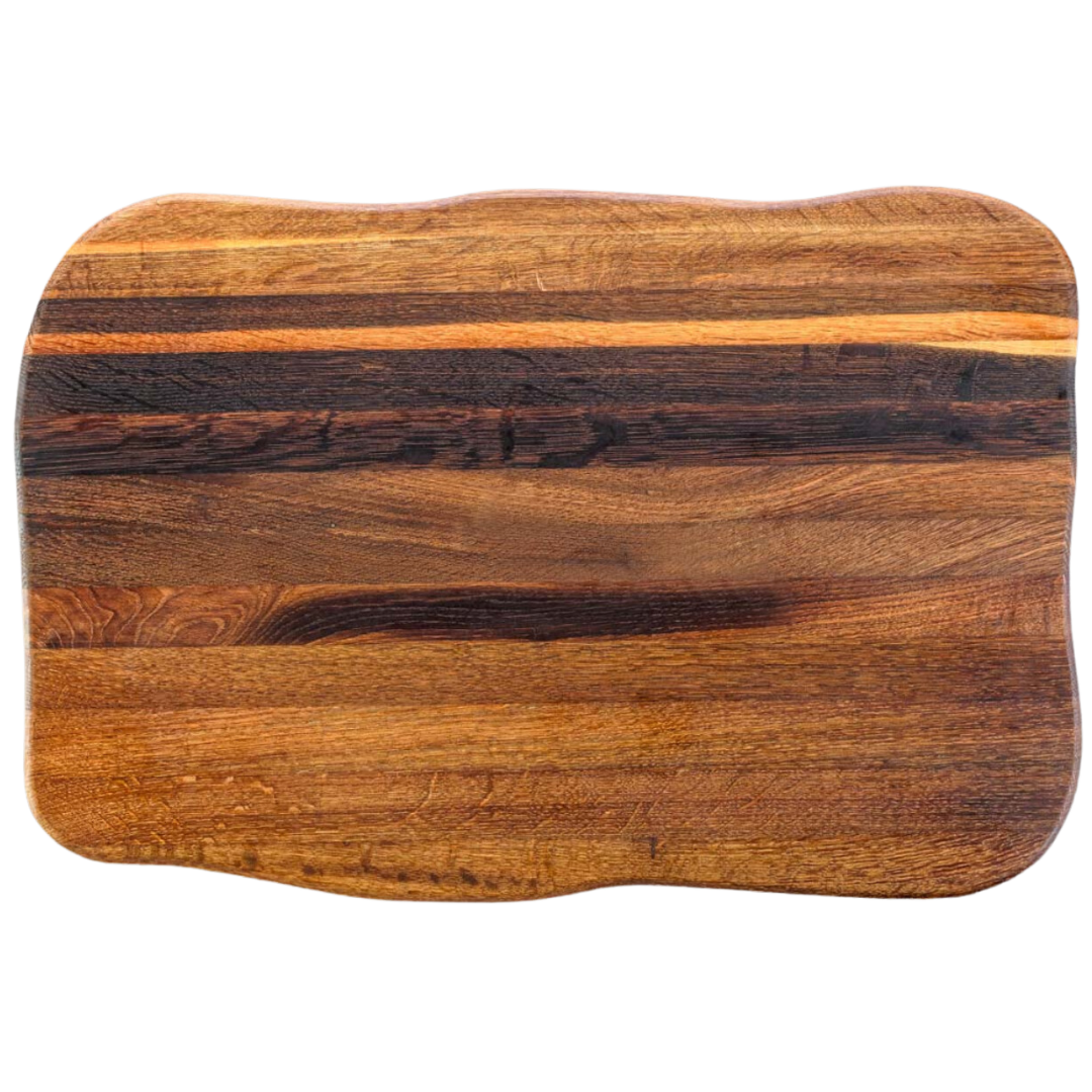 La Madera Schneidebrett Premium aus Eiche | Steakbrett | Küchenbrett von holz4home®