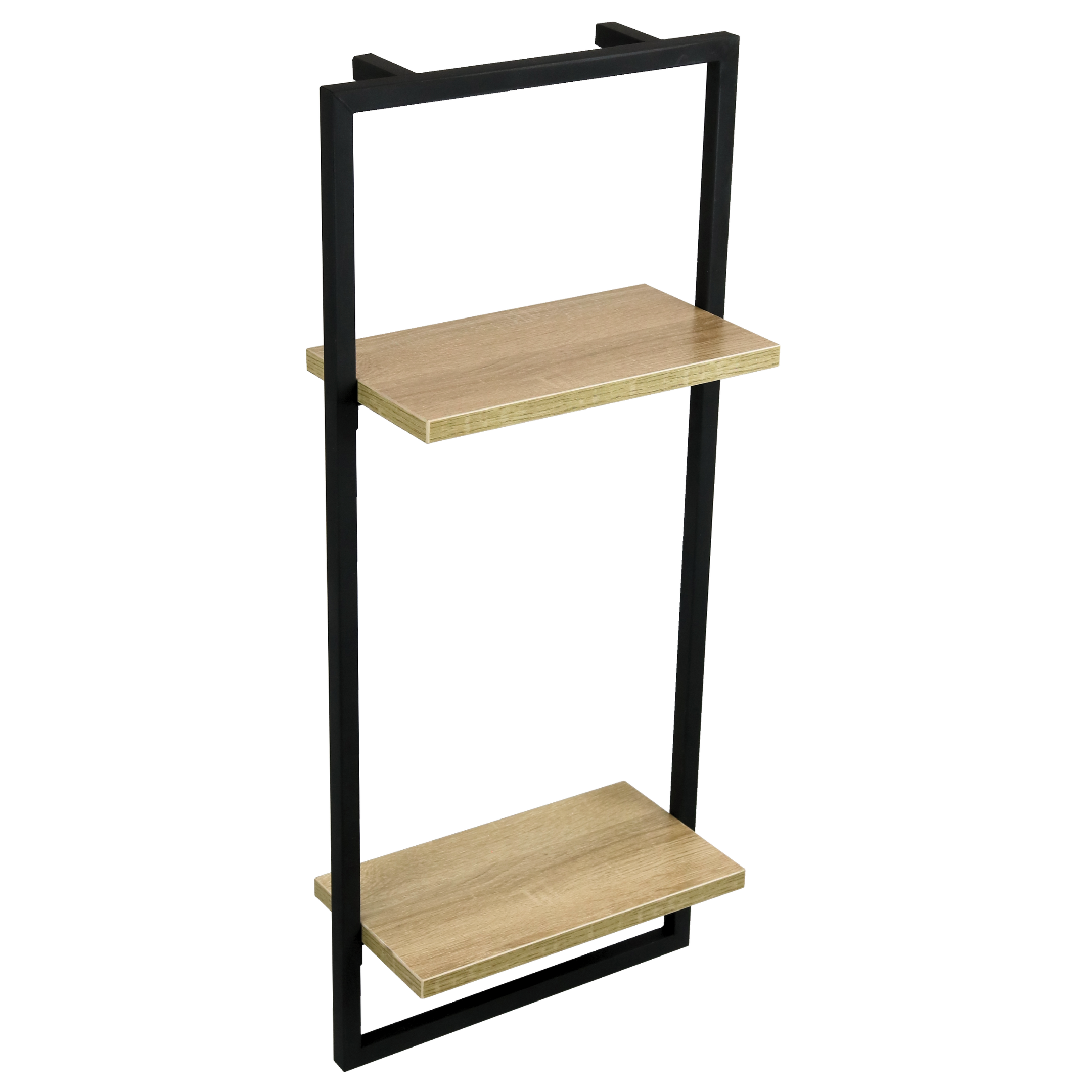 Wandregal mit Rahmen MDF Sonoma