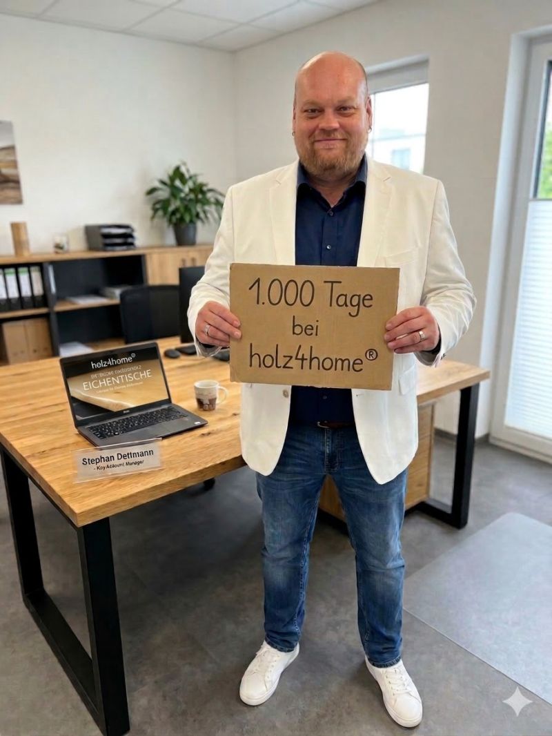 🥂 1000 Tage holz4home® – wie schnell die Zeit vergeht! 🥂