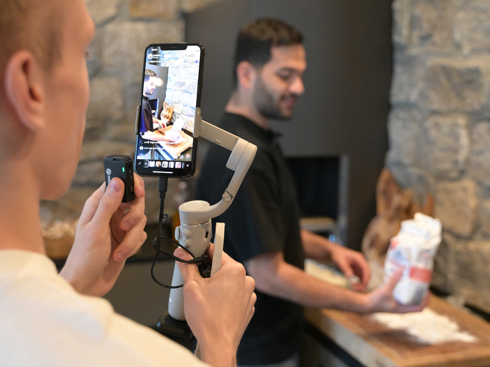 Content erstellen verbunden mit einem Team-Event