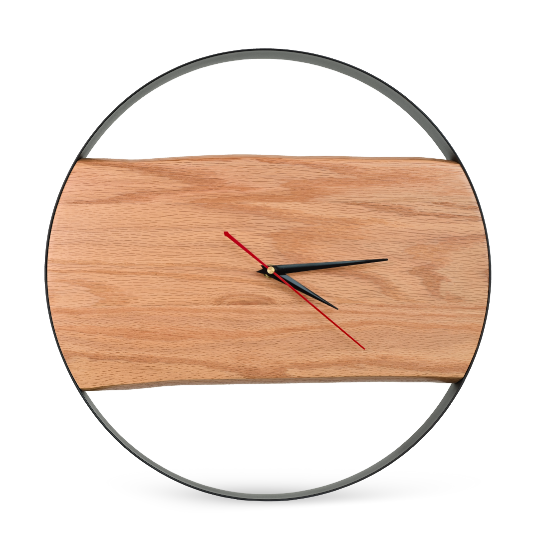 Wanduhr aus Holz kaufen Rustikal hochwertig
