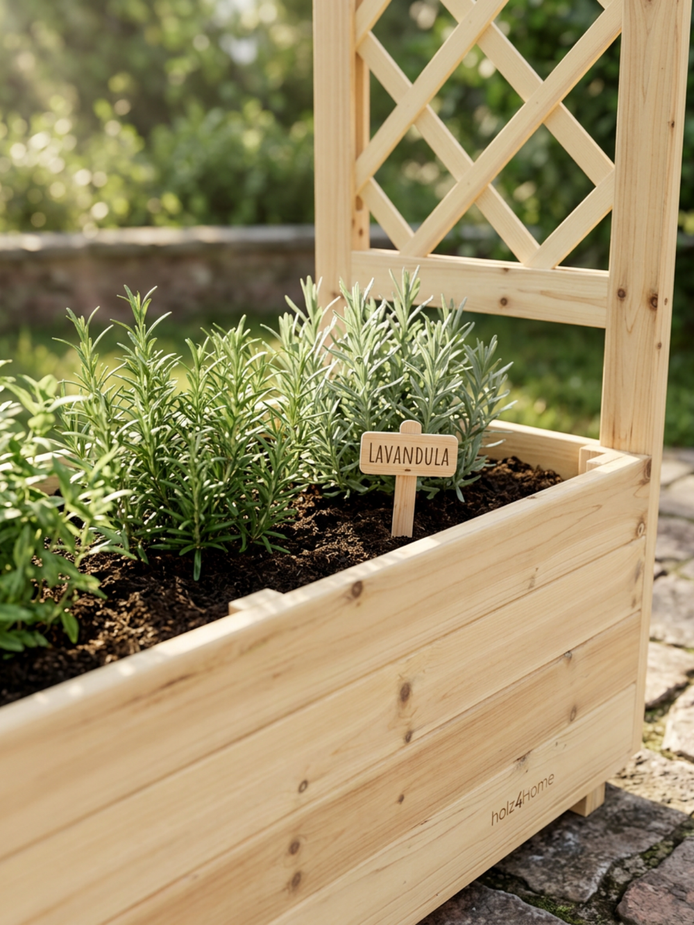 Pflanzkasten mit Dach XL