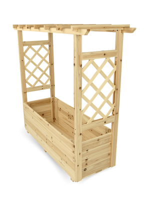 Pflanzkasten mit Dach M