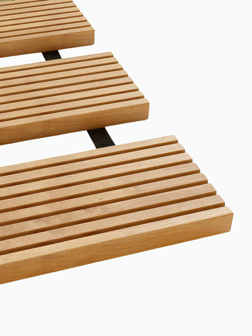 Rollweg Gartenweg aus Lärchenholz 2,5 Meter Länge