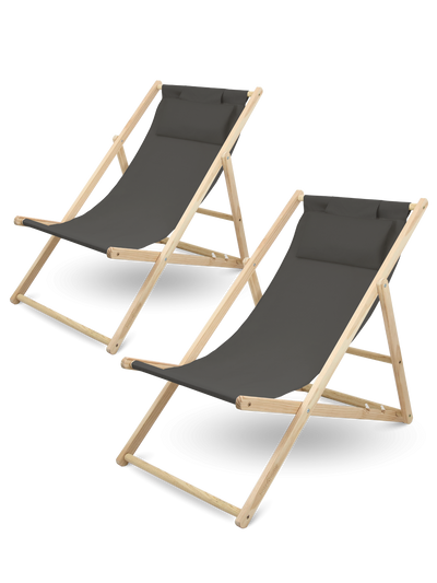 2er Set Liegestuhl klappbar