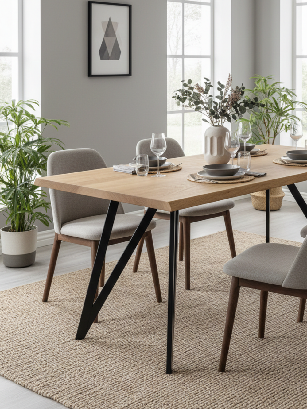 Dreieck Tischgestell