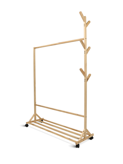 Garderobenständer rollbar