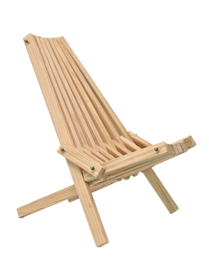 Skandinavischer Liegestuhl aus Kiefer