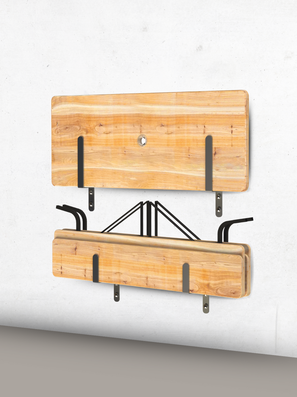 Bierzeltgarnitur mit Lehne - mehrteilig & klappbar