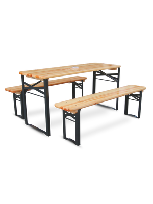 Kleine Festzeltgarnitur Kinder - mehrteilig & klappbar