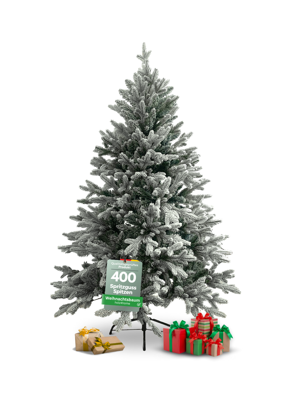 künstlicher weihnachtsbaum 160 cm Künstlicher Weihnachtsbaum 160 cm mit Schnee inkl. Lichterkette