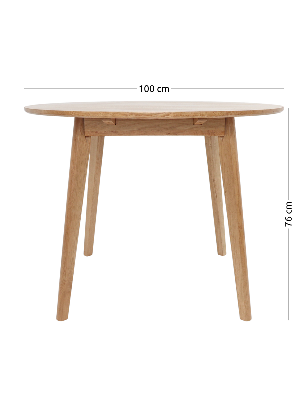 Esstisch Rund 100cm Durchmesser