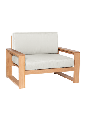 Gartenlounge Sessel - Weiß