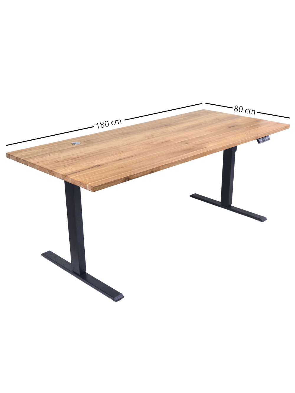 Höhenverstellbarer Schreibtisch 180x80cm