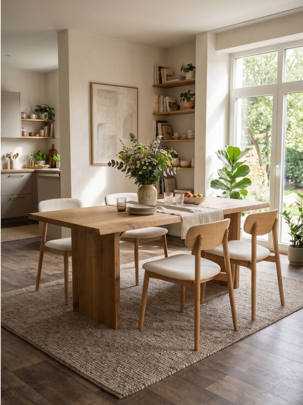 Tischgestell Eiche I Wangen Design