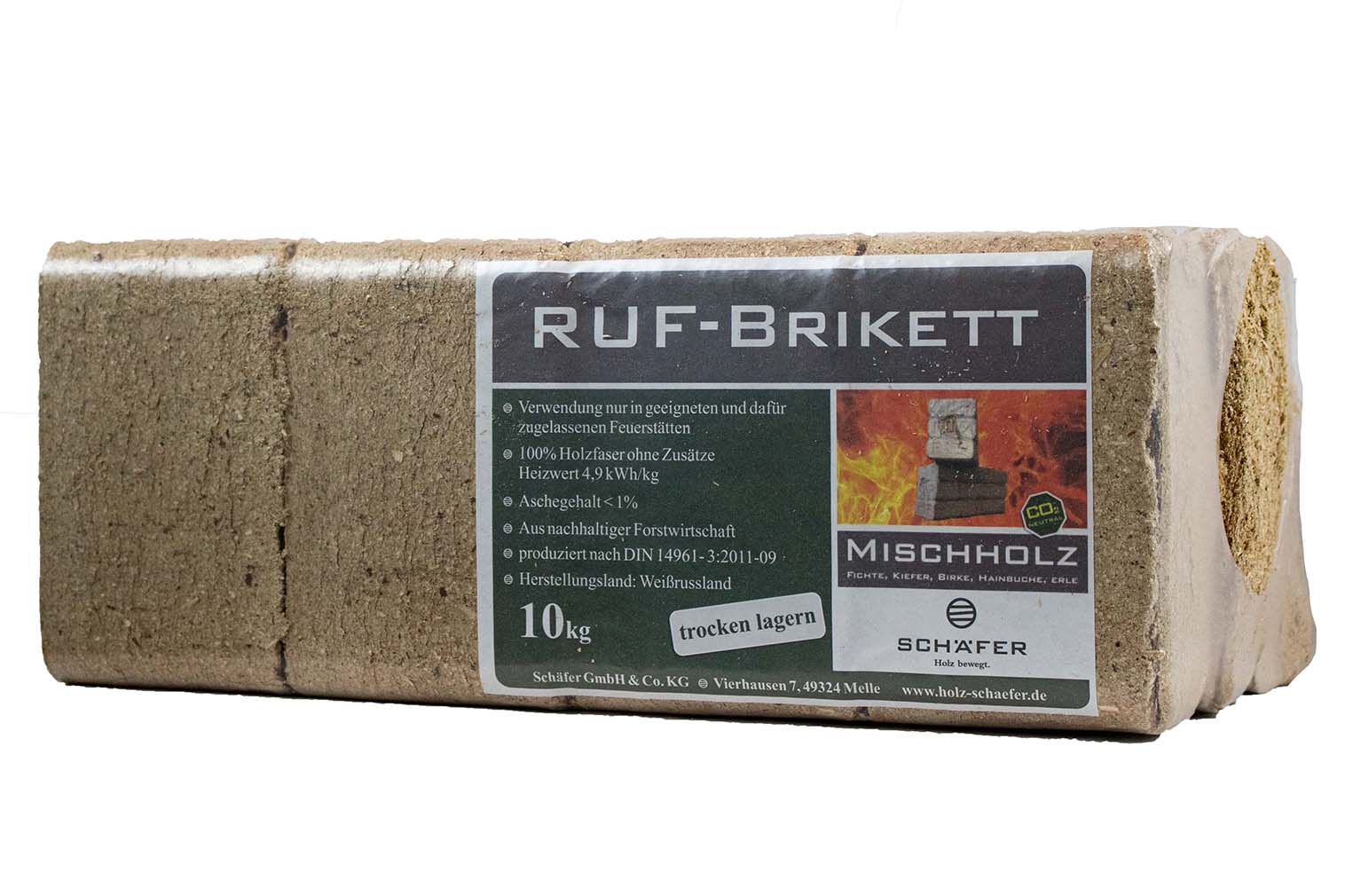 RUF - Holzbriketts Mischholz