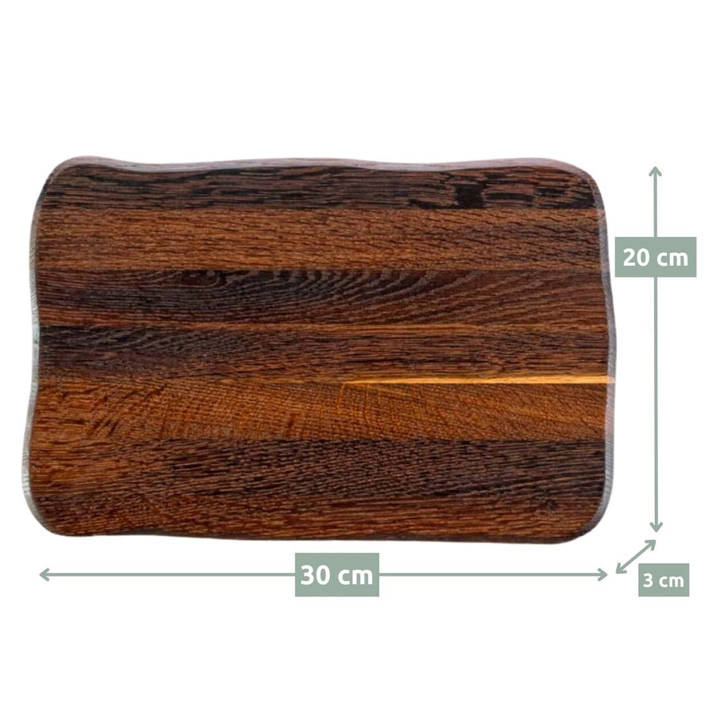 La Madera Schneidebrett Basic aus Eiche von holz4home®