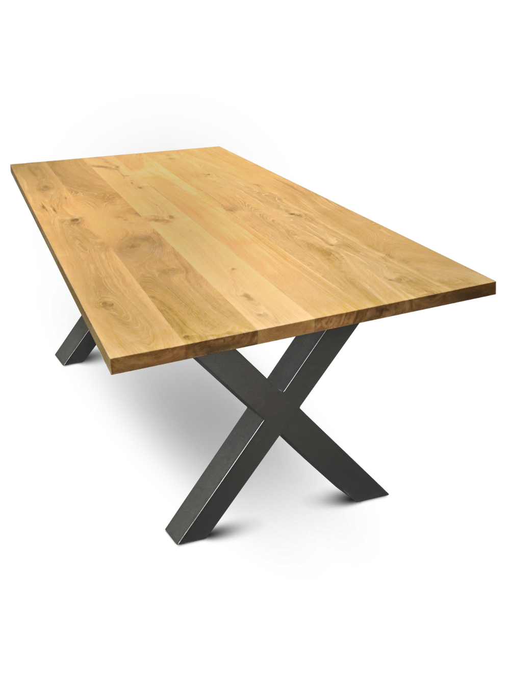 Massivholztisch 300cm x 100cm Hora X ohne Baumkante